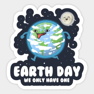 Earth Day Sticker